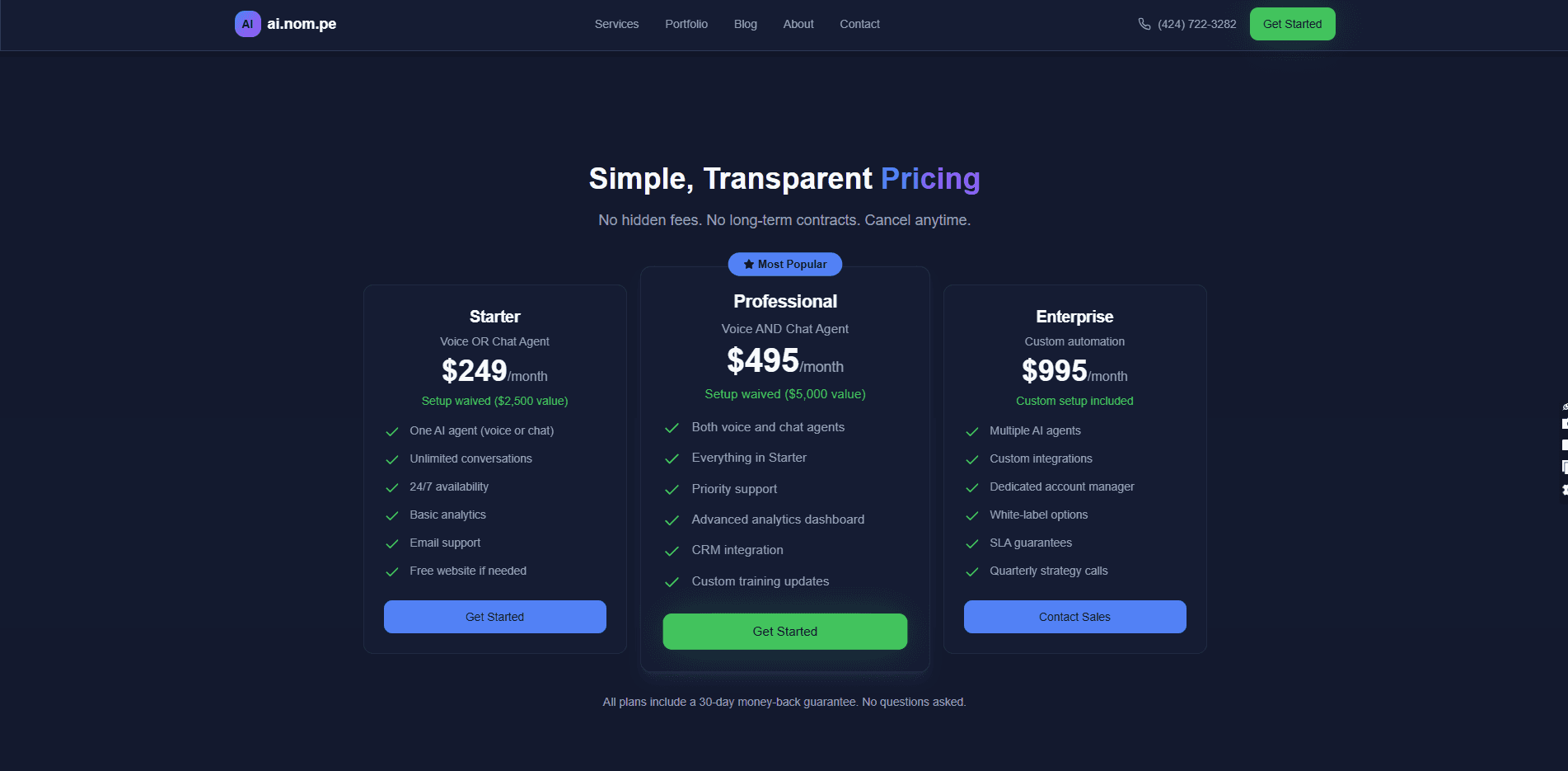 Pricing Tiers